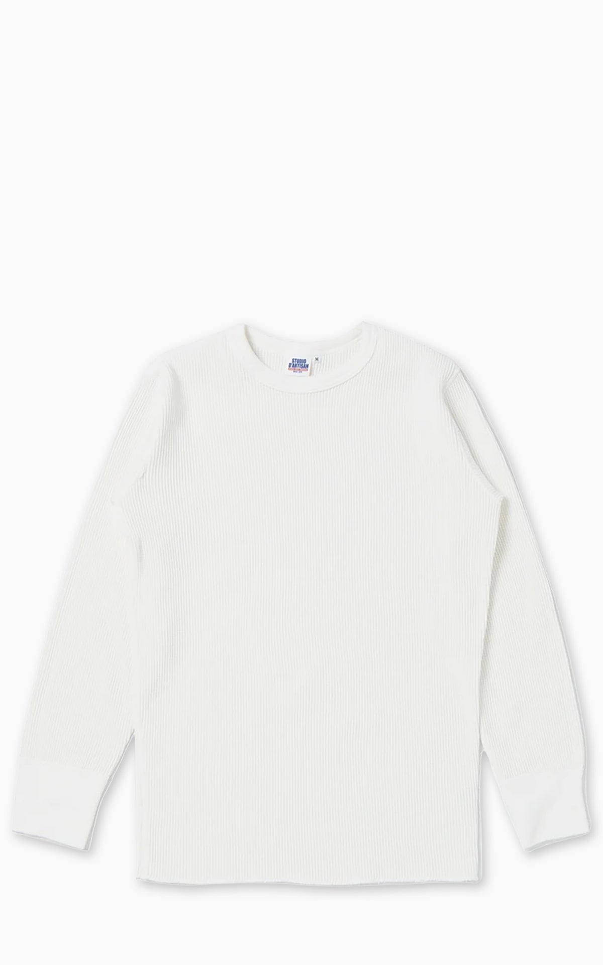 Studio D'Artisan 9936 Heavyweight Thermal Longsleeve White