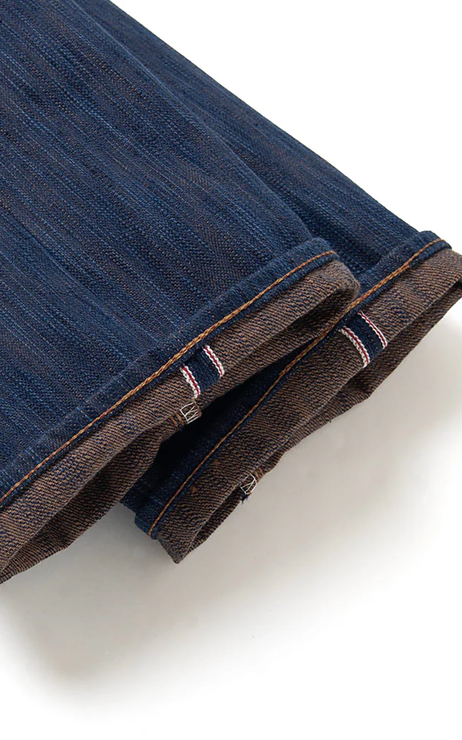 Studio D'Artisan D1905 "Awa Sho-Ai Kakishibu" Regular Straight Selvedge Jeans One Wash Indigo