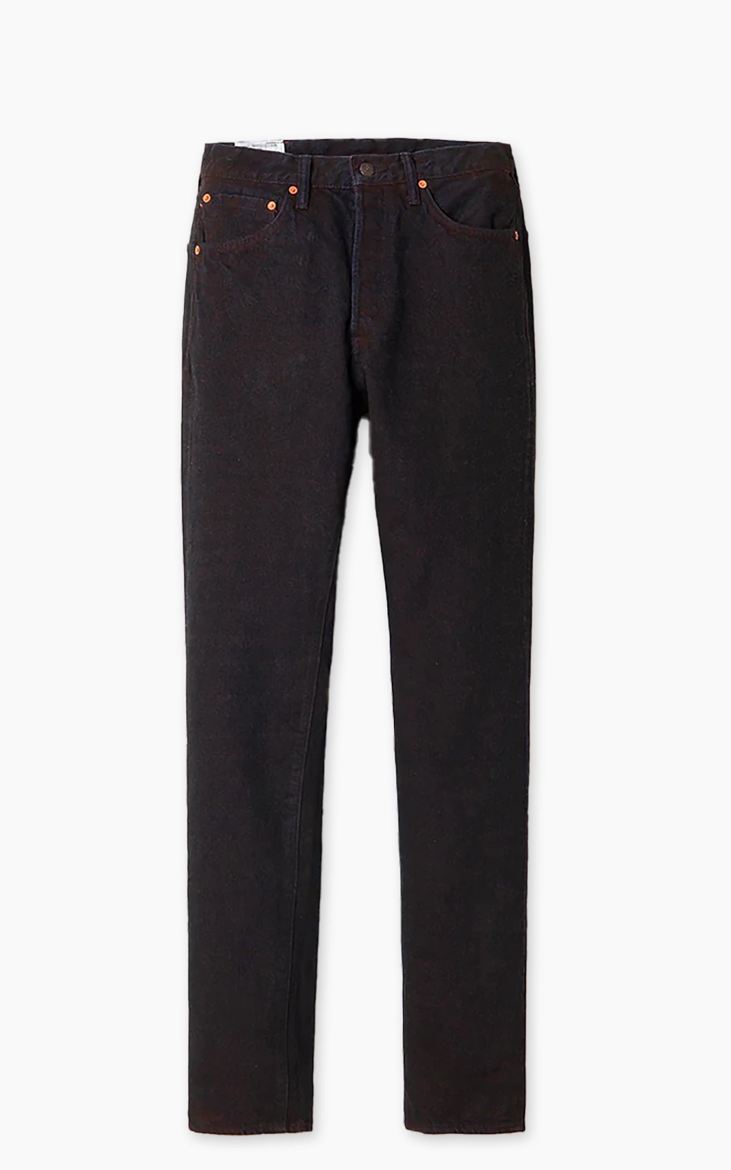 Studio D'Artisan D1908 "Begala-Dye" Relaxed Tapered Selvedge Jeans Indigo/Red