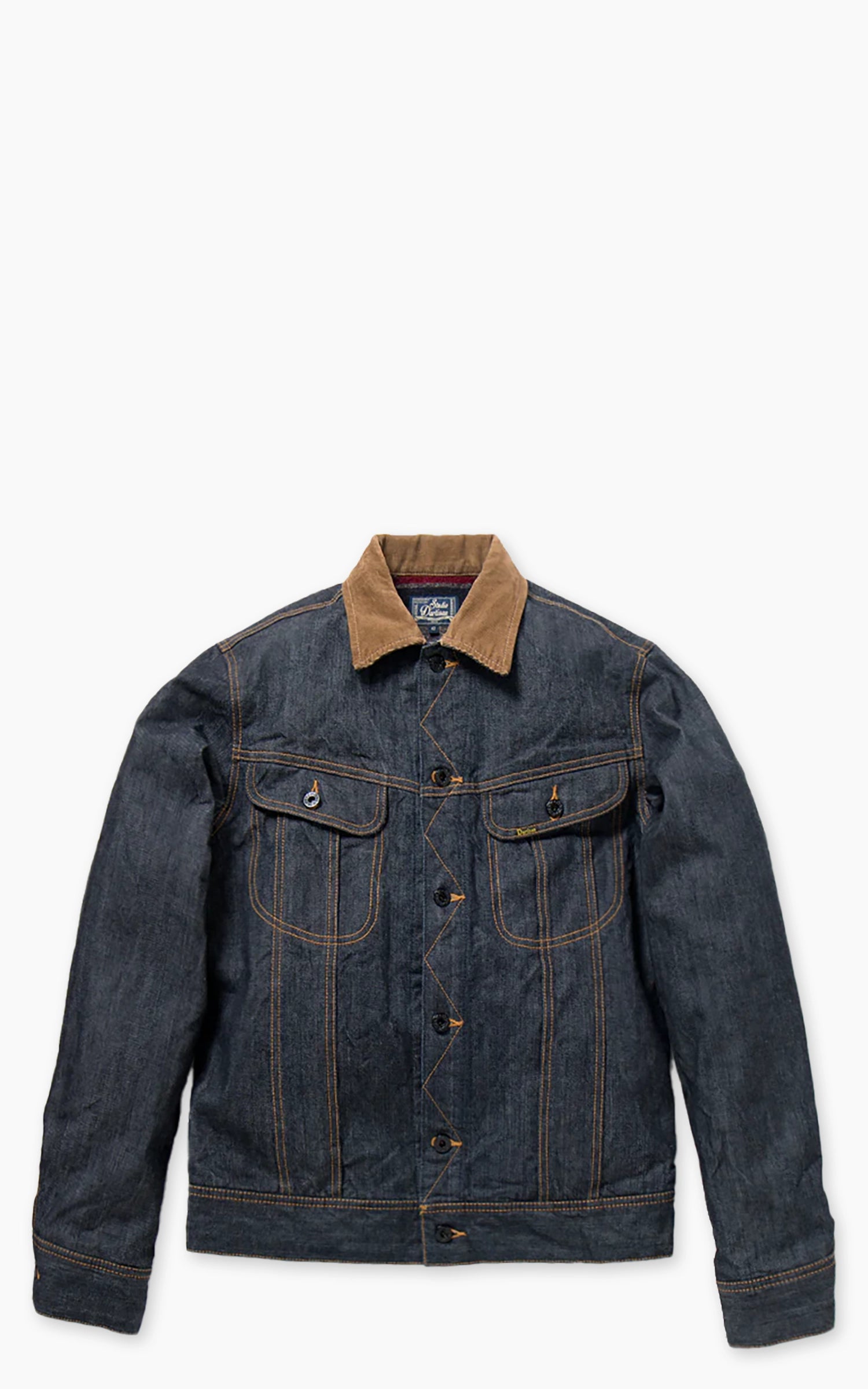 Studio D'Artisan D4187 Blanket Lined Denim Western Jacket Indigo