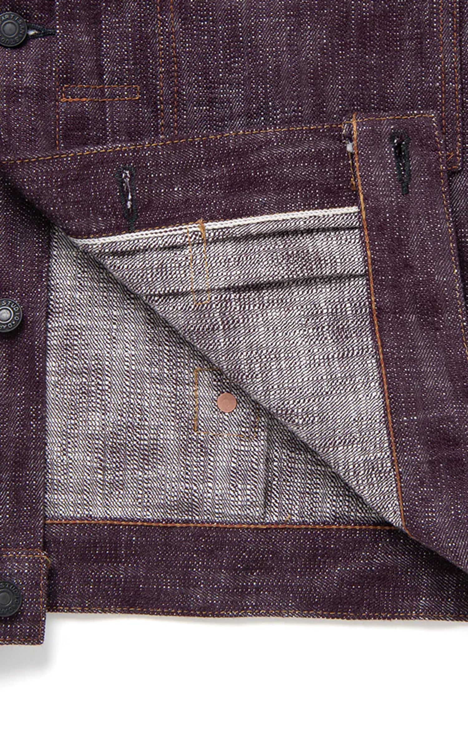 Studio D'Artisan D4614 Futa-AI Denim 1st Type Jacket Indigo