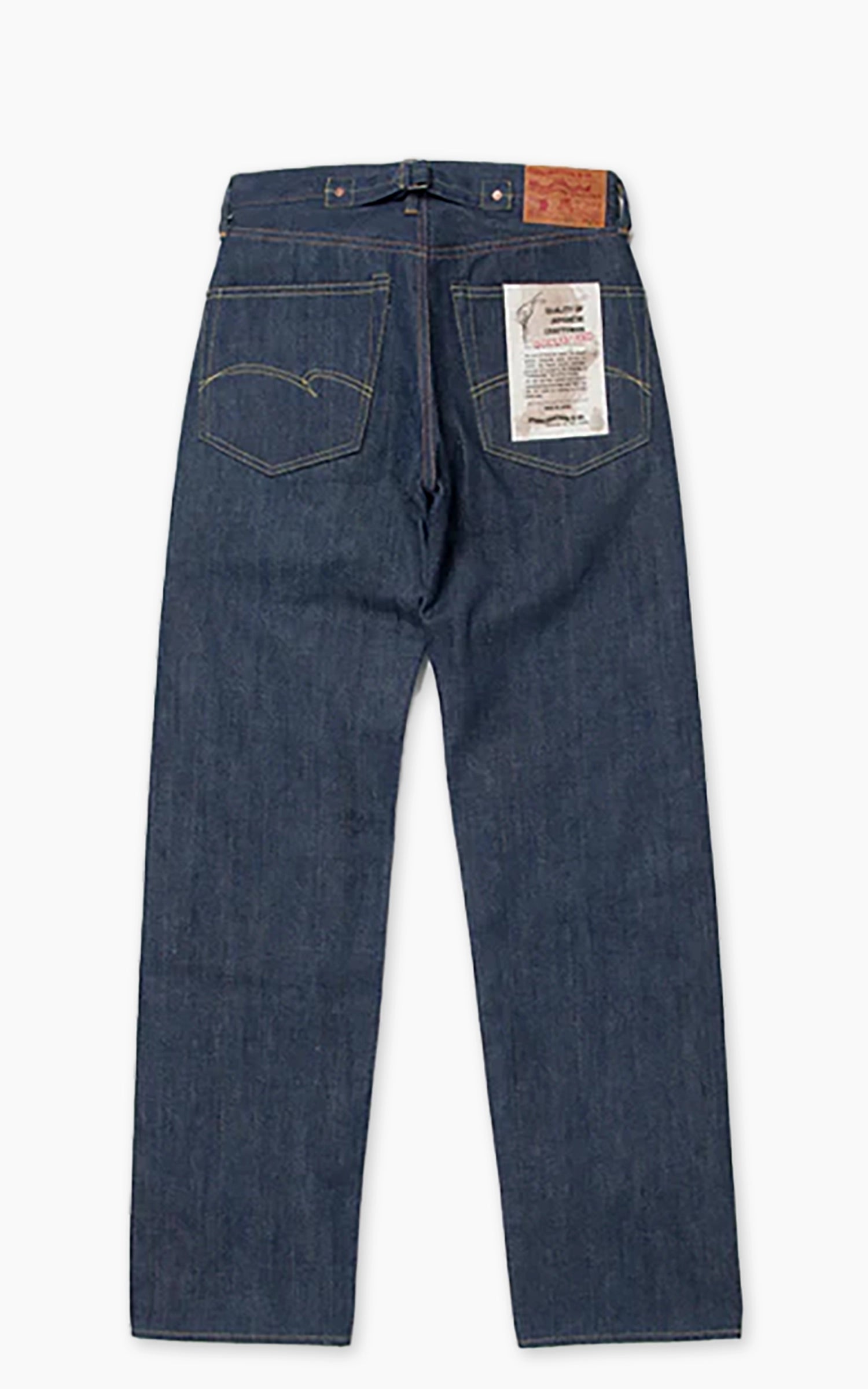 Studio D'Artisan SD-DO1 "The Origin" Regular Straight Selvedge Jeans One Wash Indigo