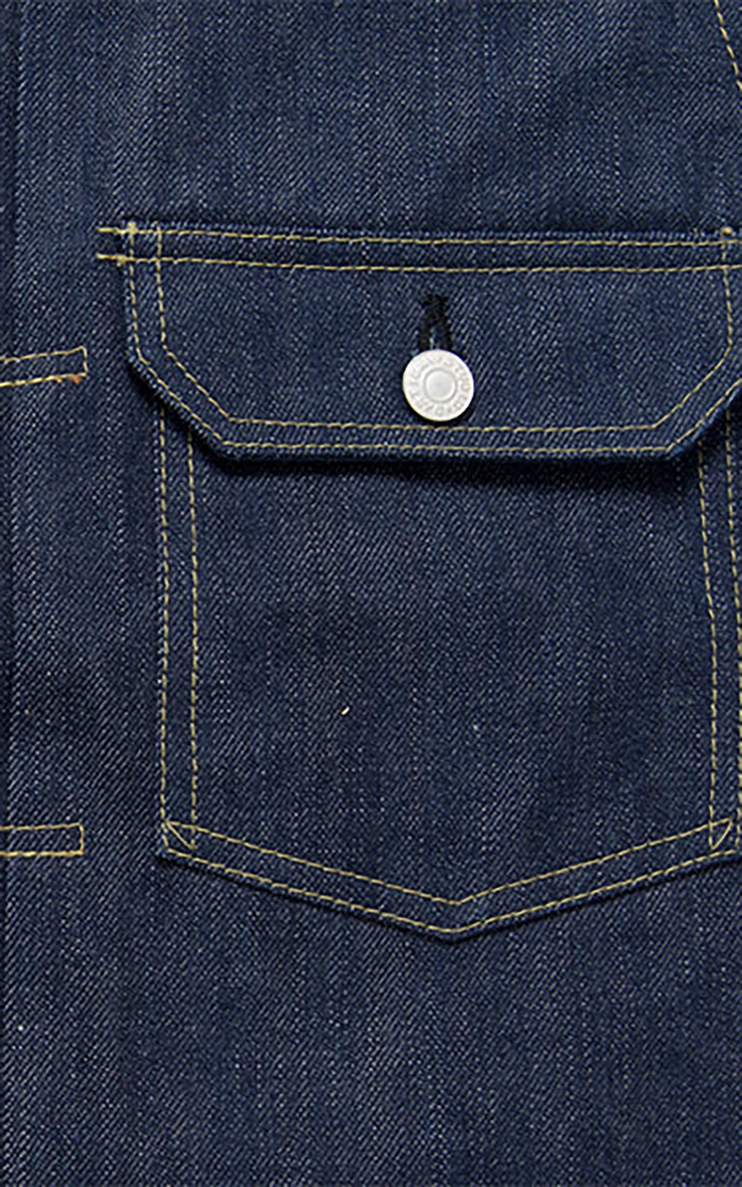Studio D'Artisan SD-DO1J "The Origin" Type 1 Denim Jacket One Wash Indigo