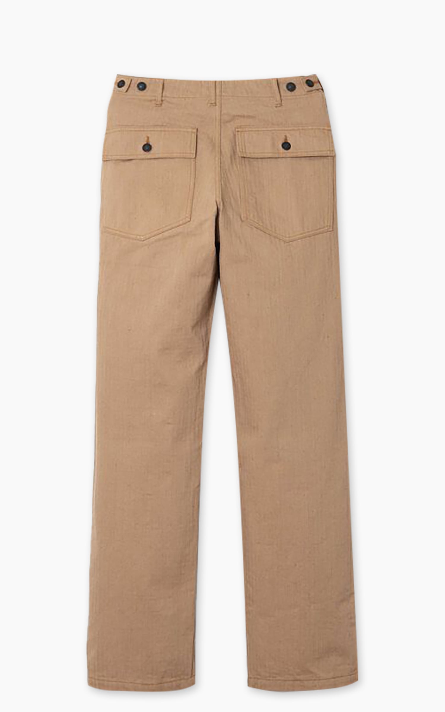 Studio D'Artisan 1917 Fox Cotton Baker Pants Brown