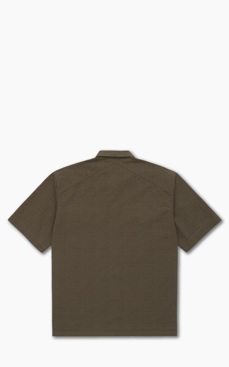 3sixteen Safari Shirt Drab Barkcloth