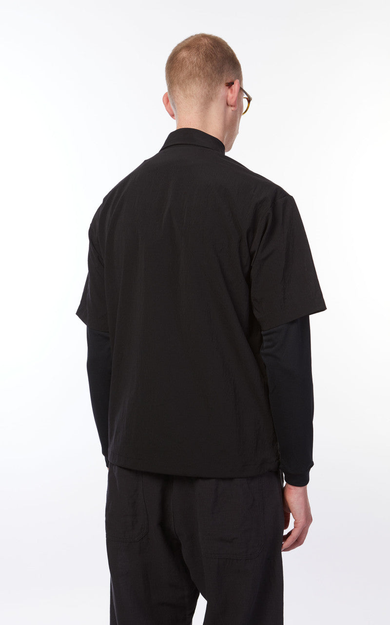 Snow Peak Quick Dry Polo Shirt Black