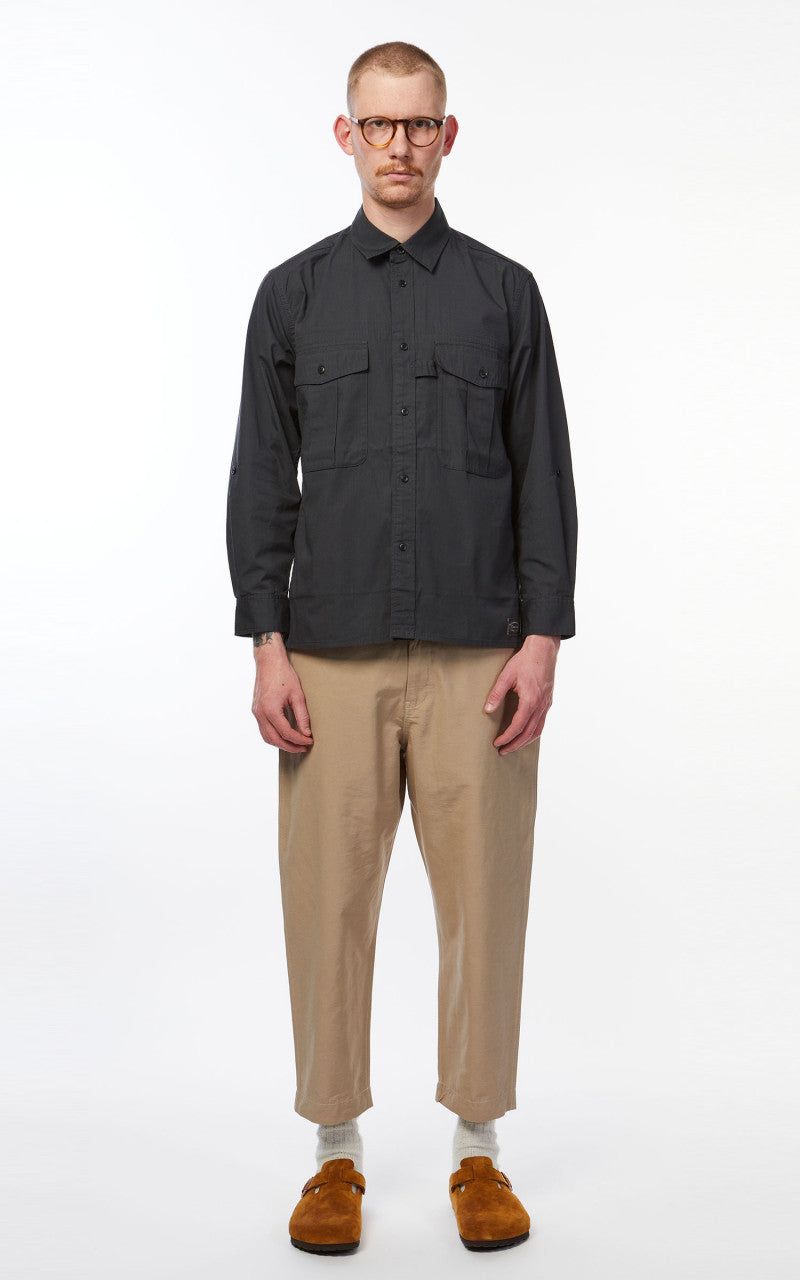 Snow Peak Takibi Light Ripstop Shirt Black