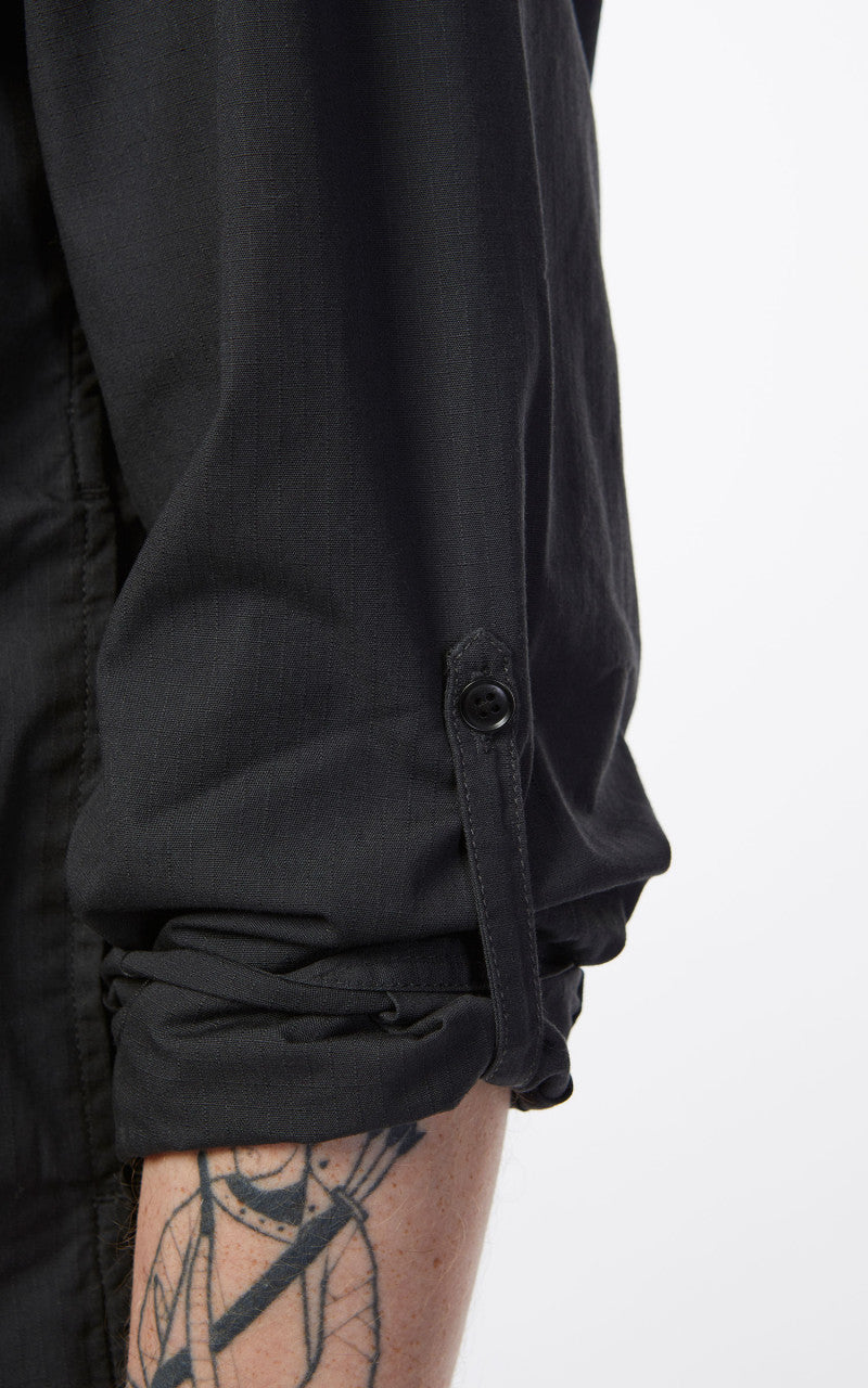 Snow Peak Takibi Light Ripstop Shirt Black