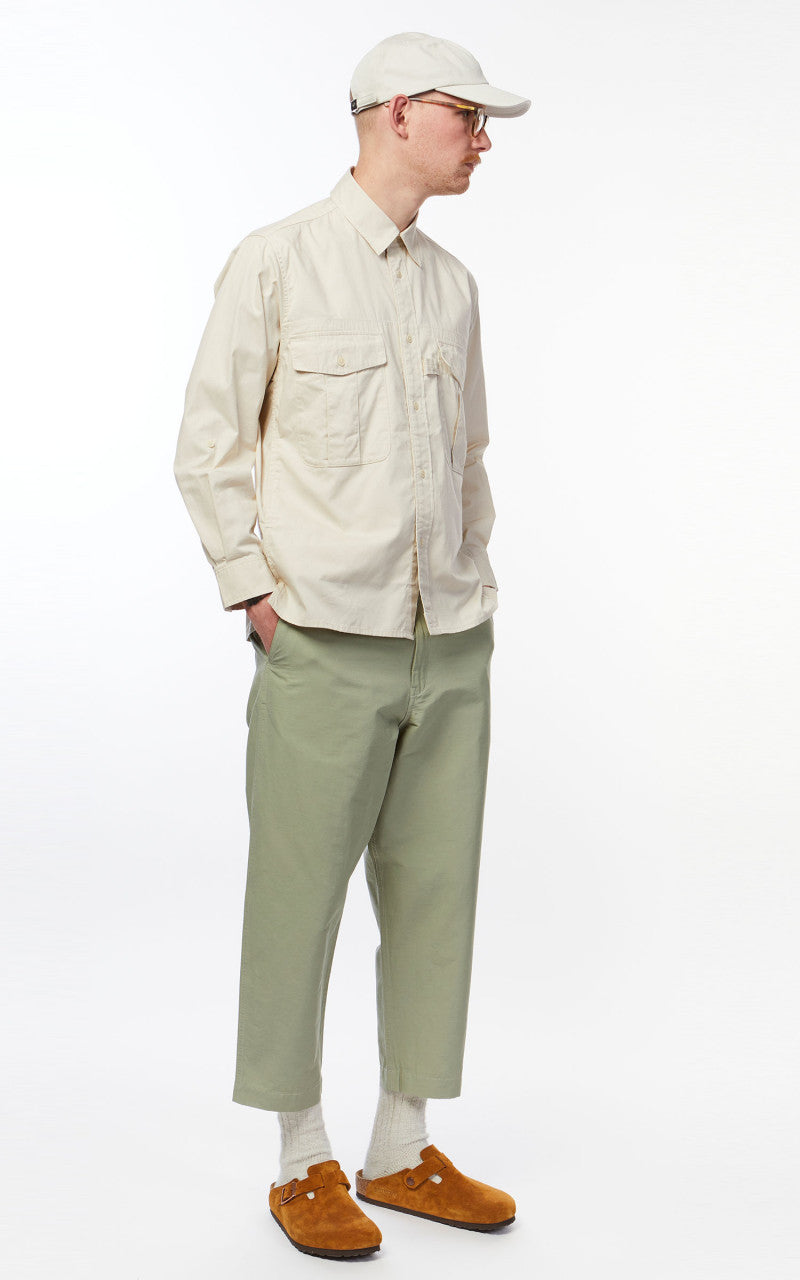 Snow Peak Takibi Light Ripstop Shirt Ivory