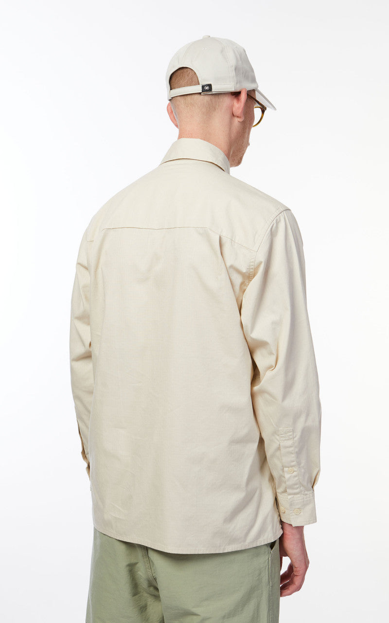 Snow Peak Takibi Light Ripstop Shirt Ivory