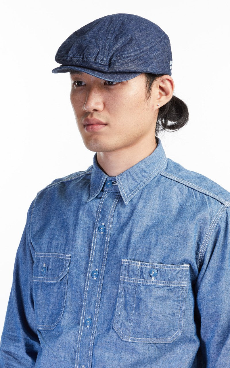 Momotaro Jeans SJ013 Denim Cap Indigo