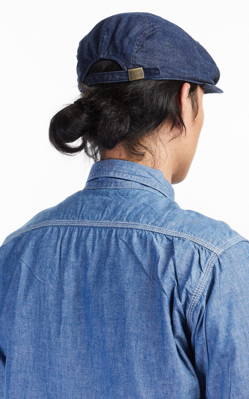 Momotaro Jeans SJ013 Denim Cap Indigo