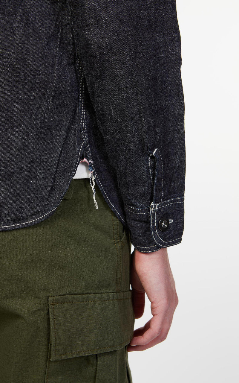 Momotaro Jeans SJ191 Jailpocket Shirt Selvedge Indigo GTB