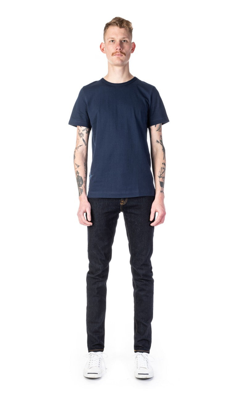 Nudie Jeans Skinny Lin Dry Deep Orange