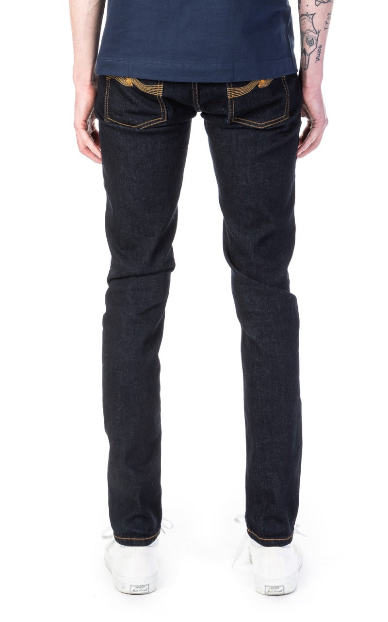 Nudie Jeans Skinny Lin Dry Deep Orange