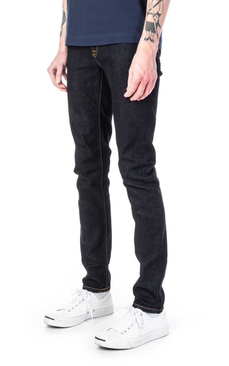 Nudie Jeans Skinny Lin Dry Deep Orange