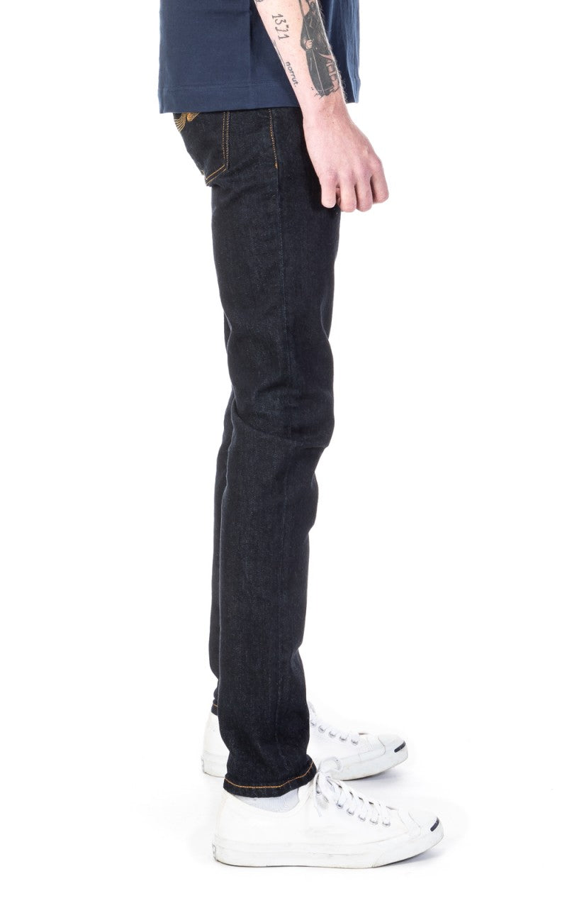 Nudie Jeans Skinny Lin Dry Deep Orange