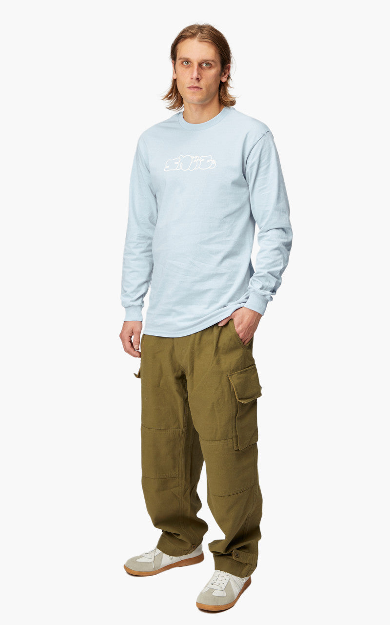 Sneeze Logo Longsleeve Tee Skyblue