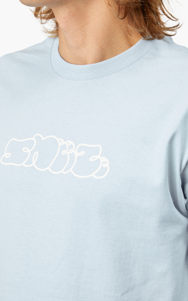 Sneeze Logo Longsleeve Tee Skyblue