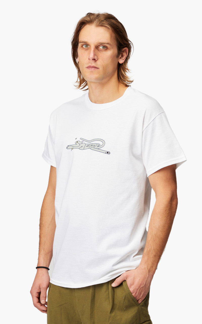 Sneeze Cat Tee White