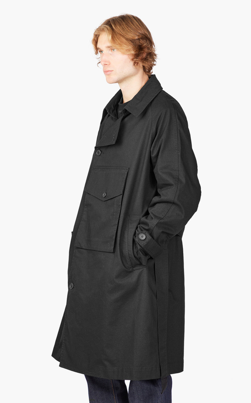 Snow Peak TAKIBI Chino Trench Coat Black