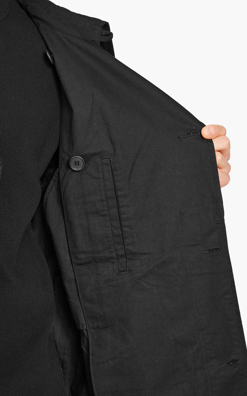 Snow Peak TAKIBI Chino Trench Coat Black