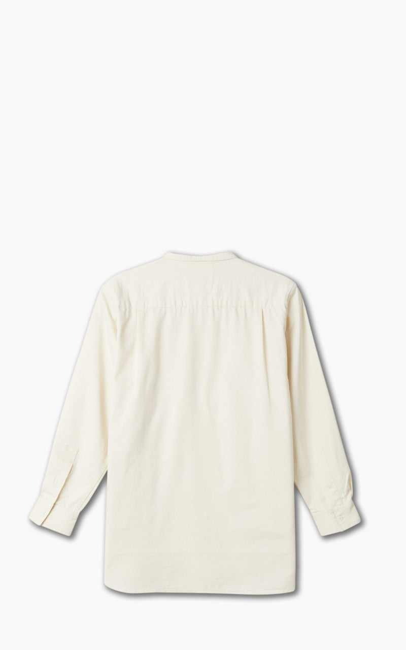 Snow Peak Takibi Light Denim Utility Pullover Ecru