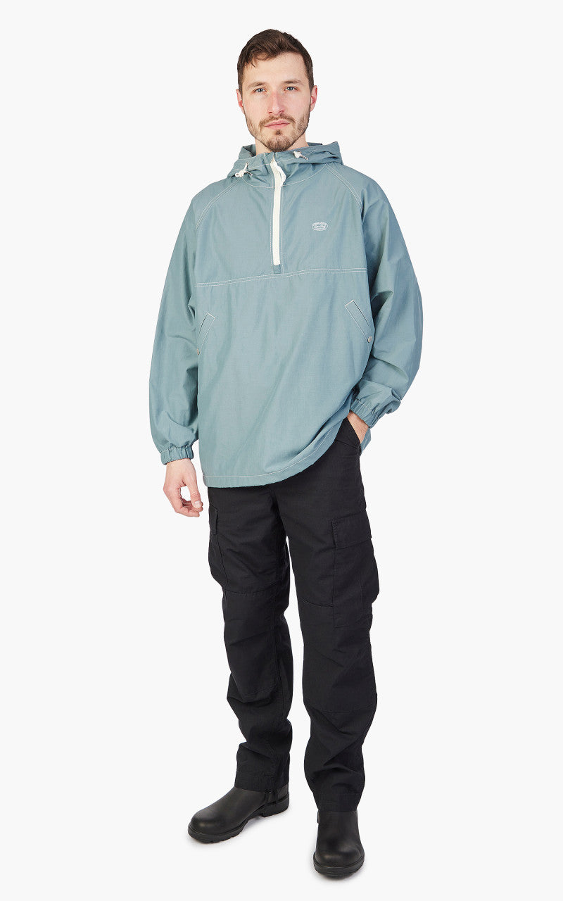 Snow Peak Light Mountain Cloth Parka Blue