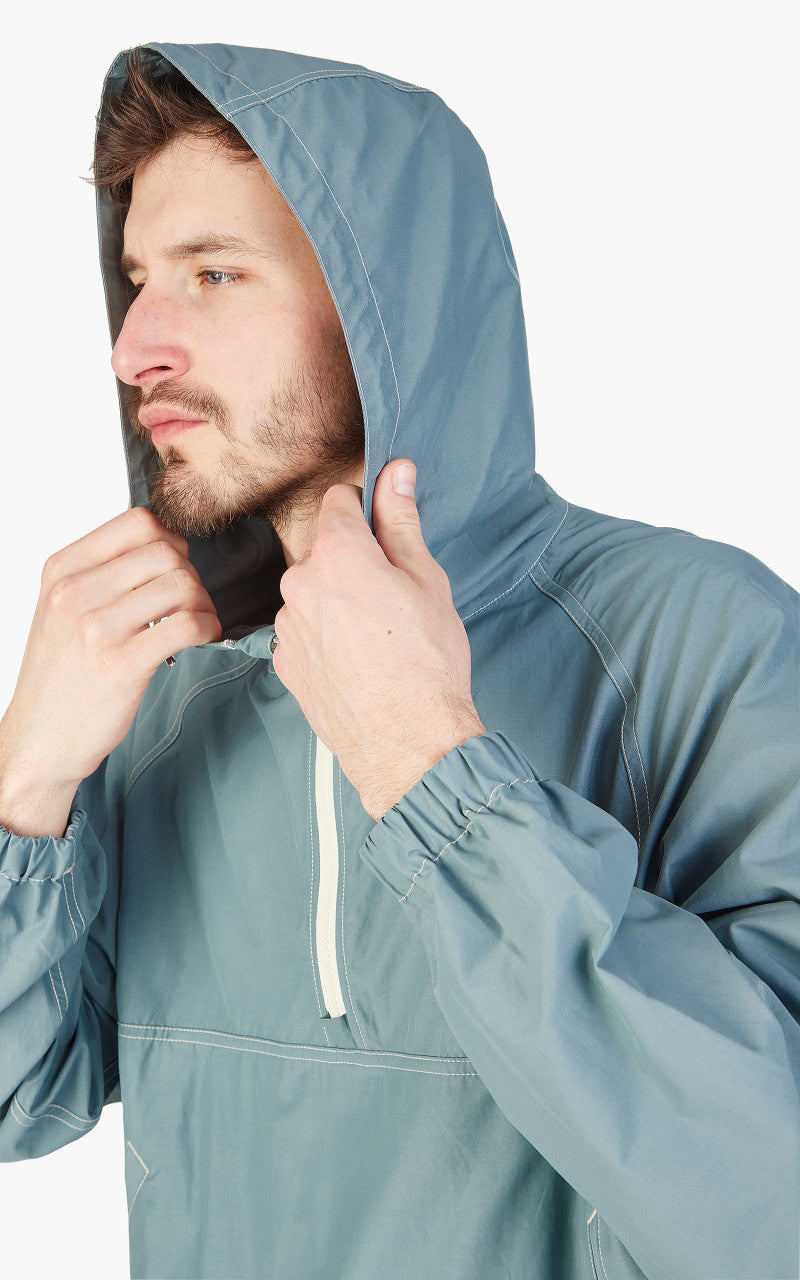 Snow Peak Light Mountain Cloth Parka Blue