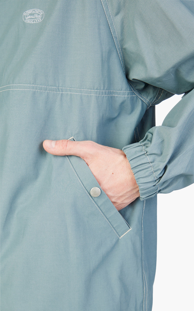 Snow Peak Light Mountain Cloth Parka Blue