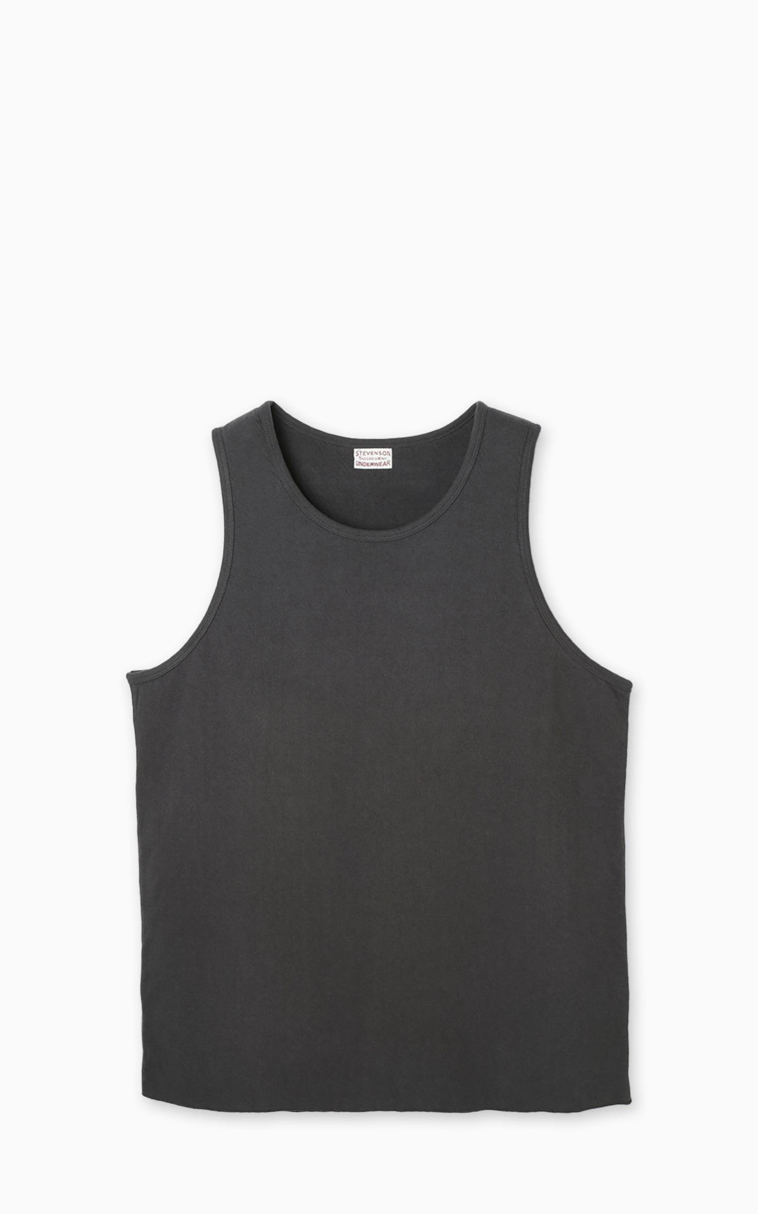 Stevenson Overall Co. DualComfort Cotton Tank Charcoal