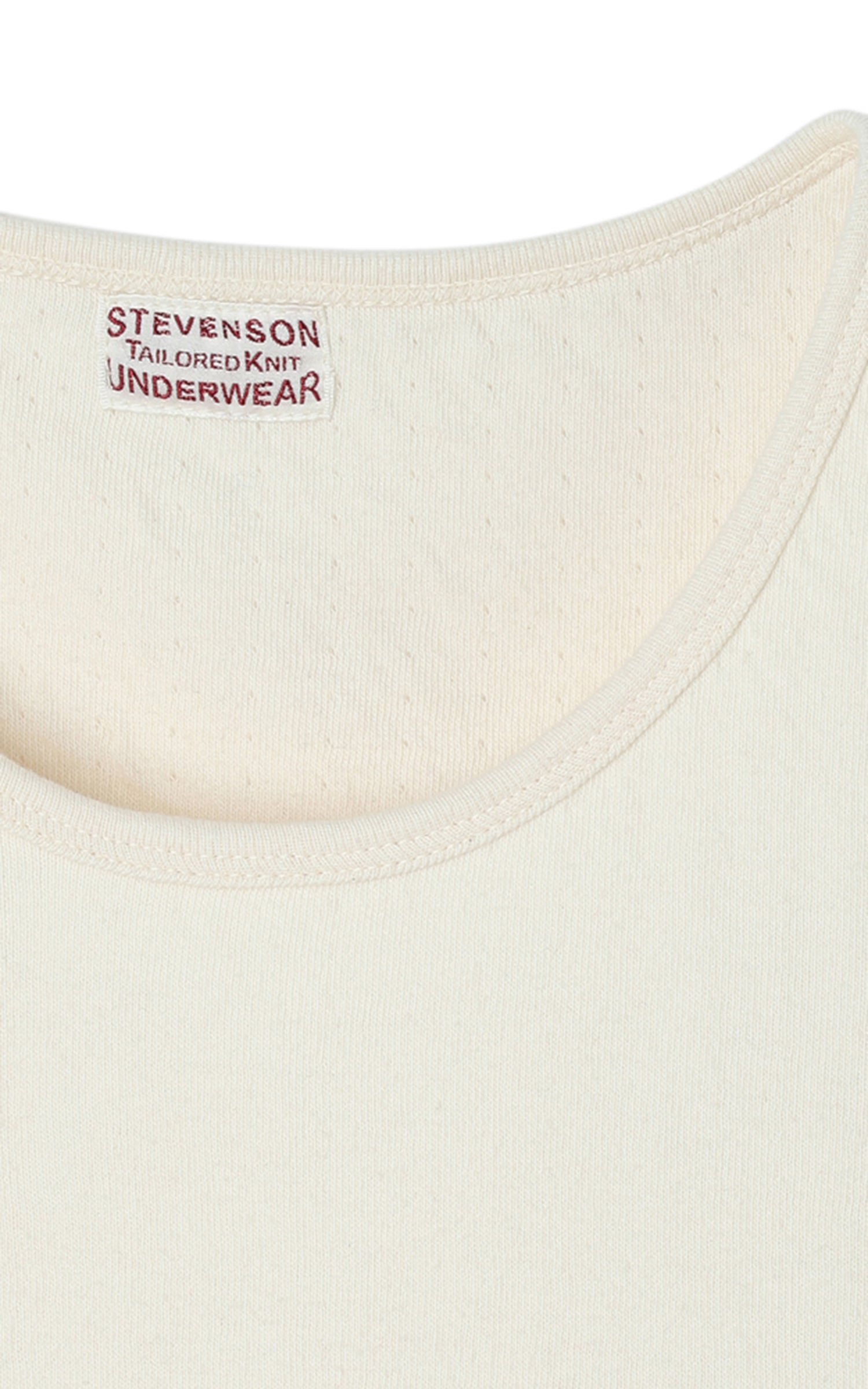 Stevenson Overall Co. DualComfort Cotton Tank Natural
