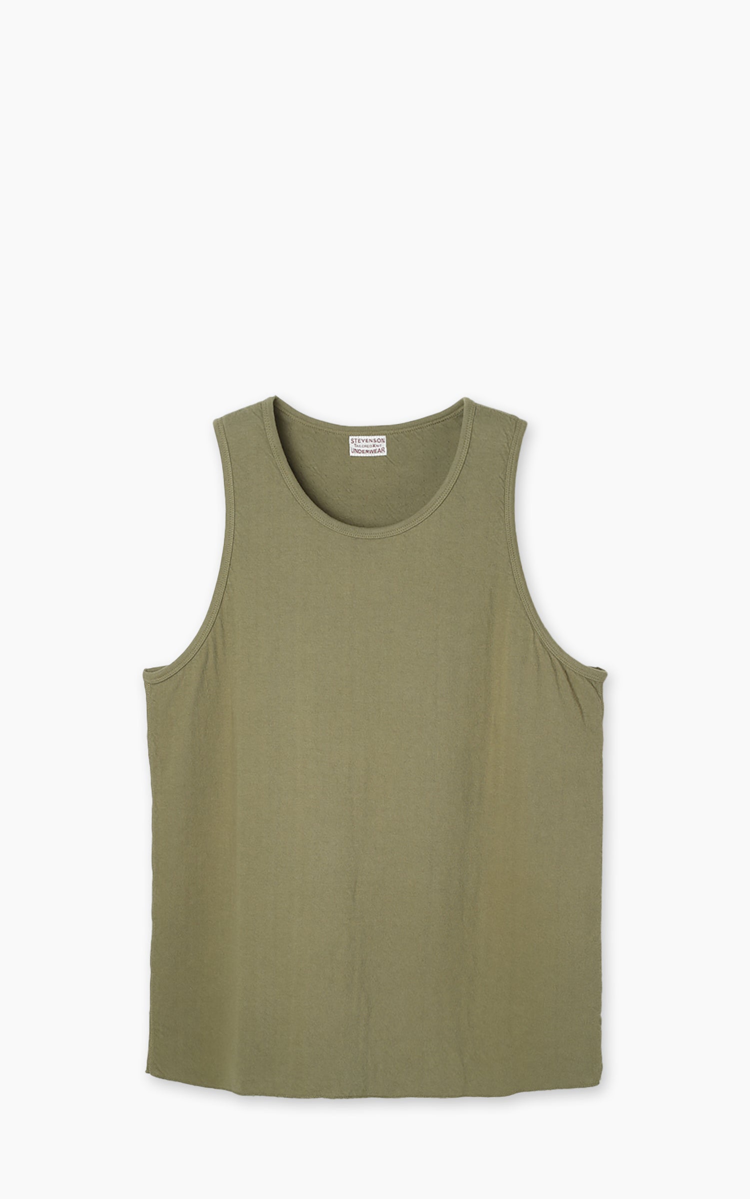 Stevenson Overall Co. DualComfort Cotton Tank Olive