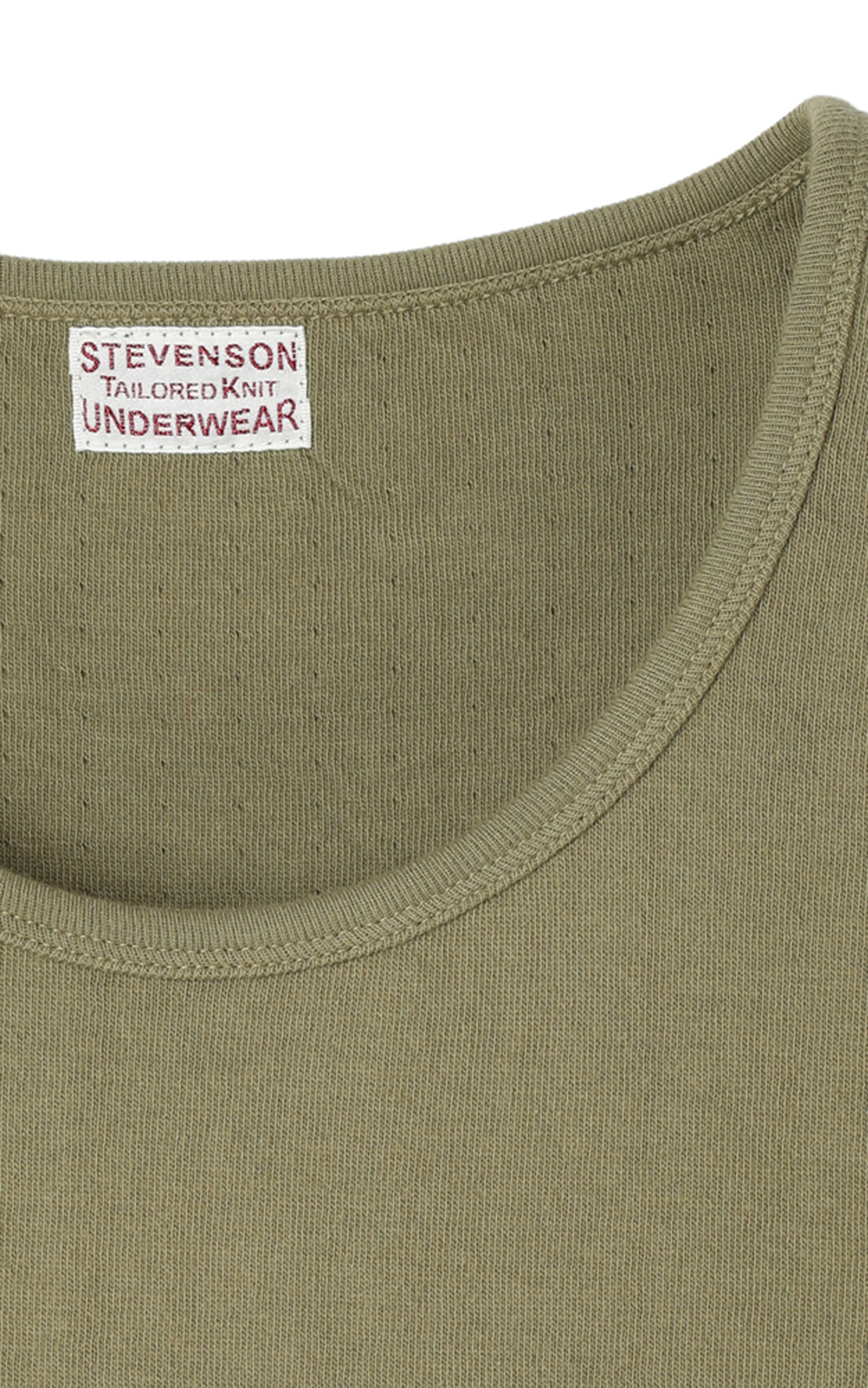 Stevenson Overall Co. DualComfort Cotton Tank Olive