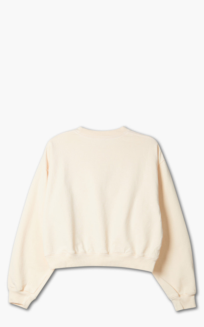 Sporty & Rich 94 Cropped Crewneck Cream