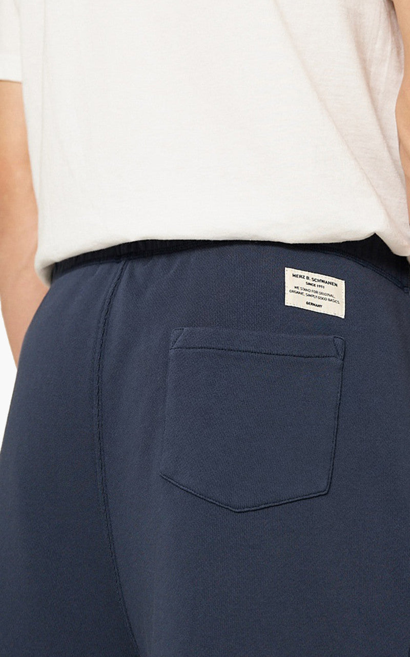 Merz b. Schwanen SPS05 Sweat Shorts Denim Blue