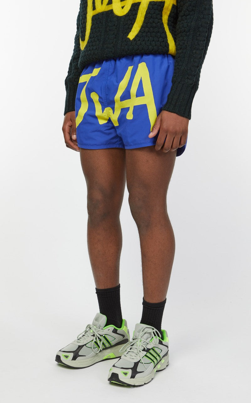 JW Anderson JWA Logo Swimshorts Blue/Green