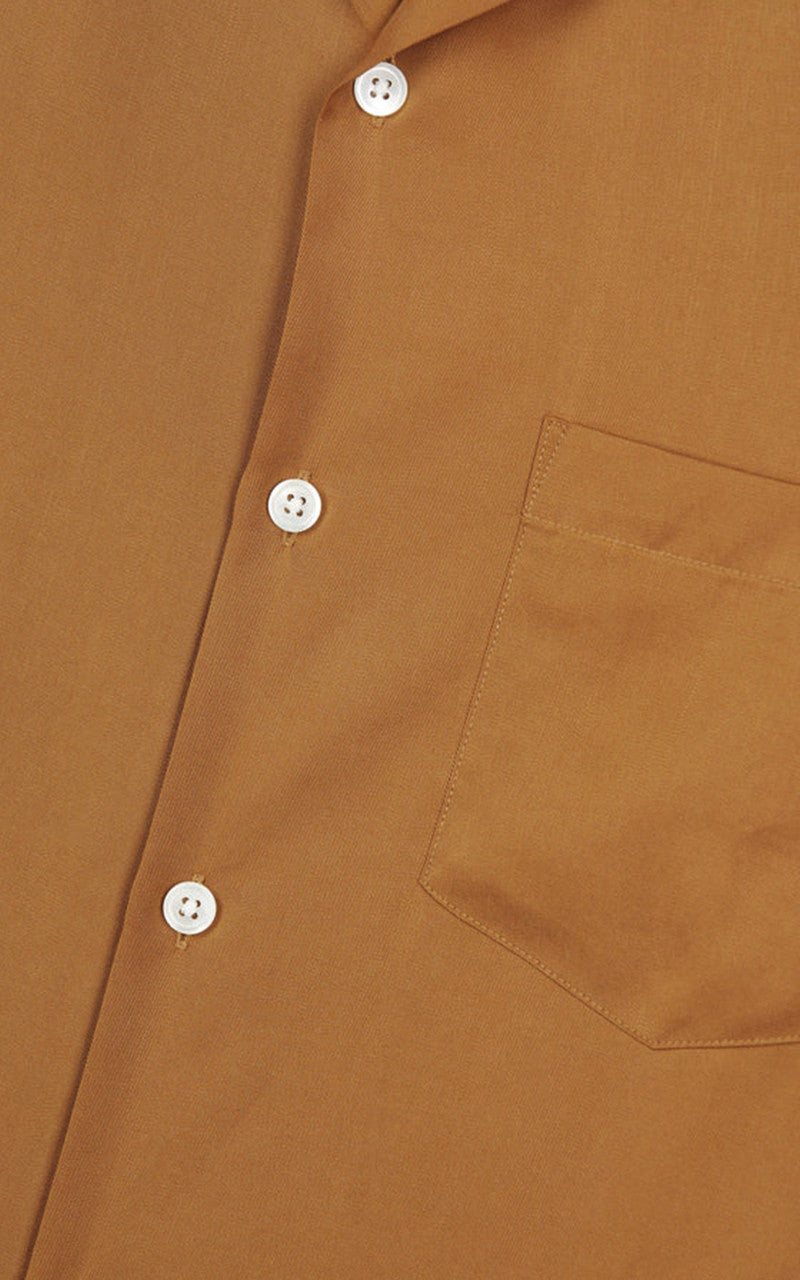 Portuguese Flannel Dogtown Shirt Cinnamon