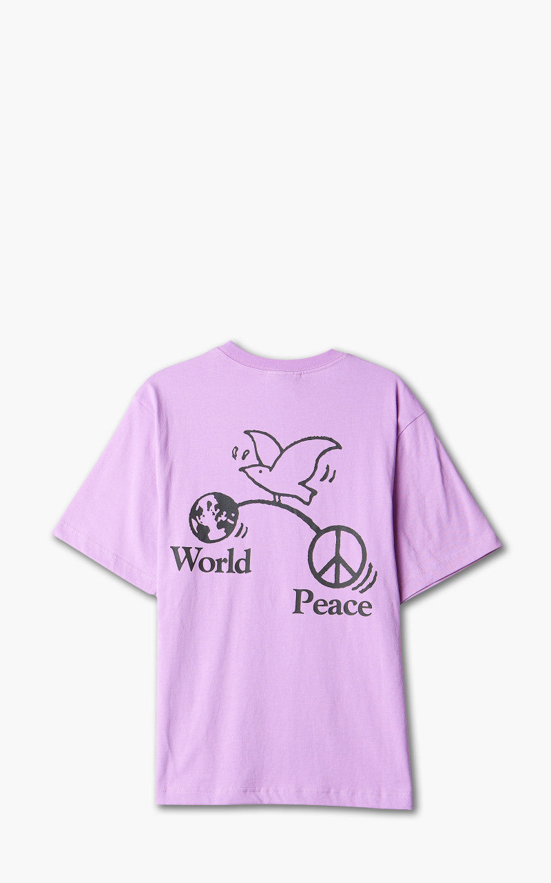 Stan Ray World Peace Short Sleeve T-Shirt Mauve