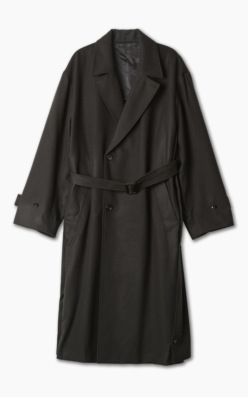 stein Oversized Layered Single Coat Shade Charcoal