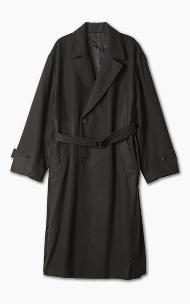 stein Oversized Layered Single Coat Shade Charcoal