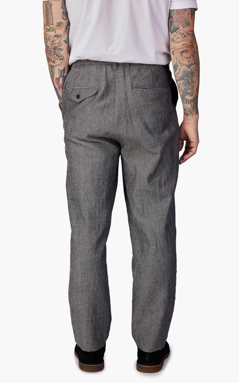 Still By Hand Shetland Wool Pants Grey
