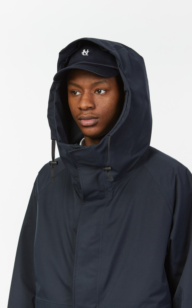 ジャケット・アウター nanamica 18AW Cruiser Jacket-Dark Navy/M Nanamica (NAN) | 2L NYLON GORE-TEX Cruiser Jacket - Navy