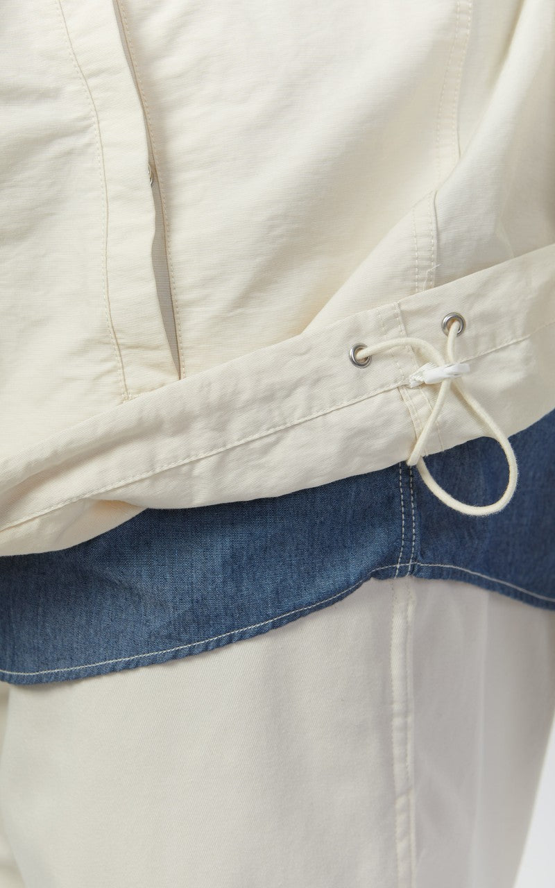 Nanamica Hooded Jacket Ecru