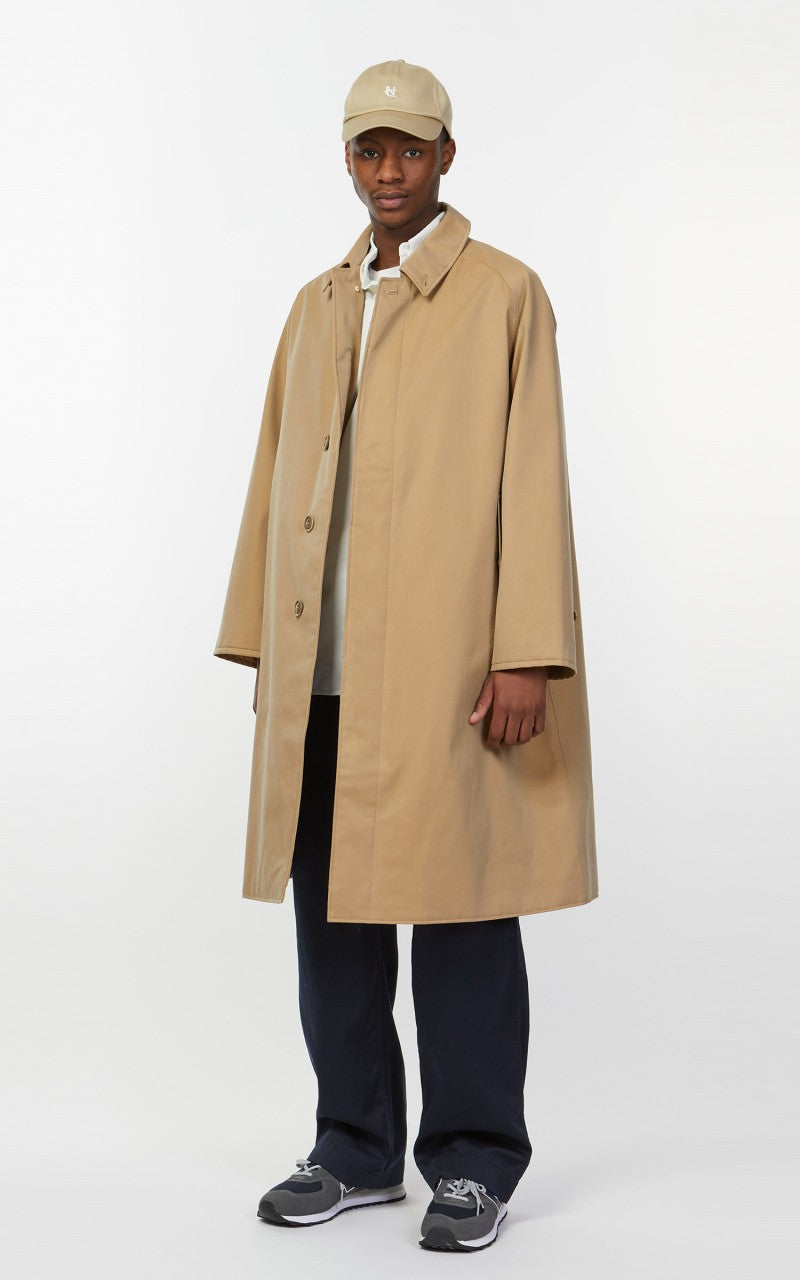 Nanamica GORE-TEX Balmacaan Coat Beige