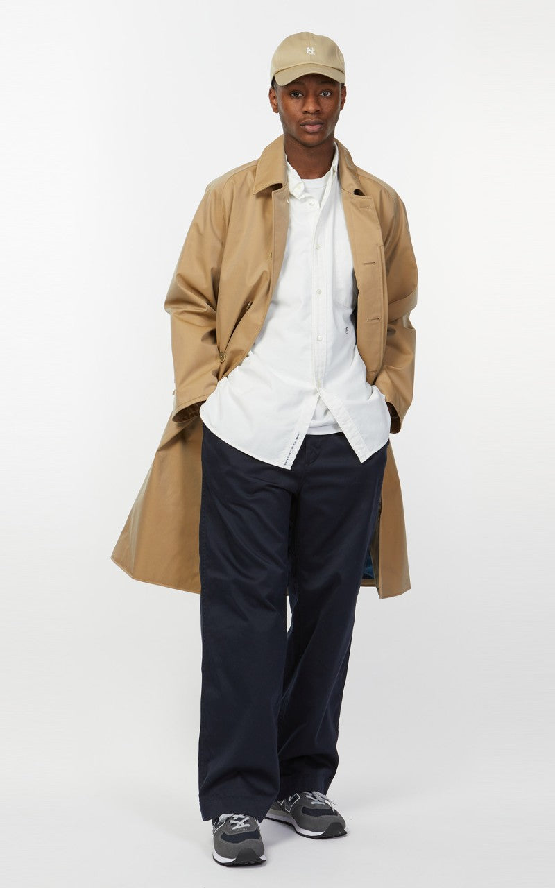 Nanamica GORE-TEX Balmacaan Coat Beige