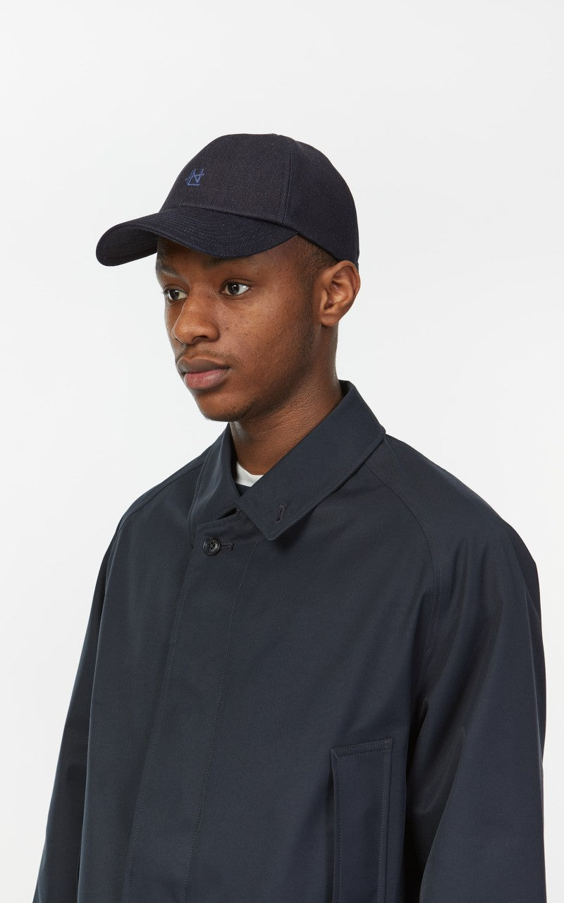 Nanamica 2L GORE-TEX Short Soutien Collar Coat Navy