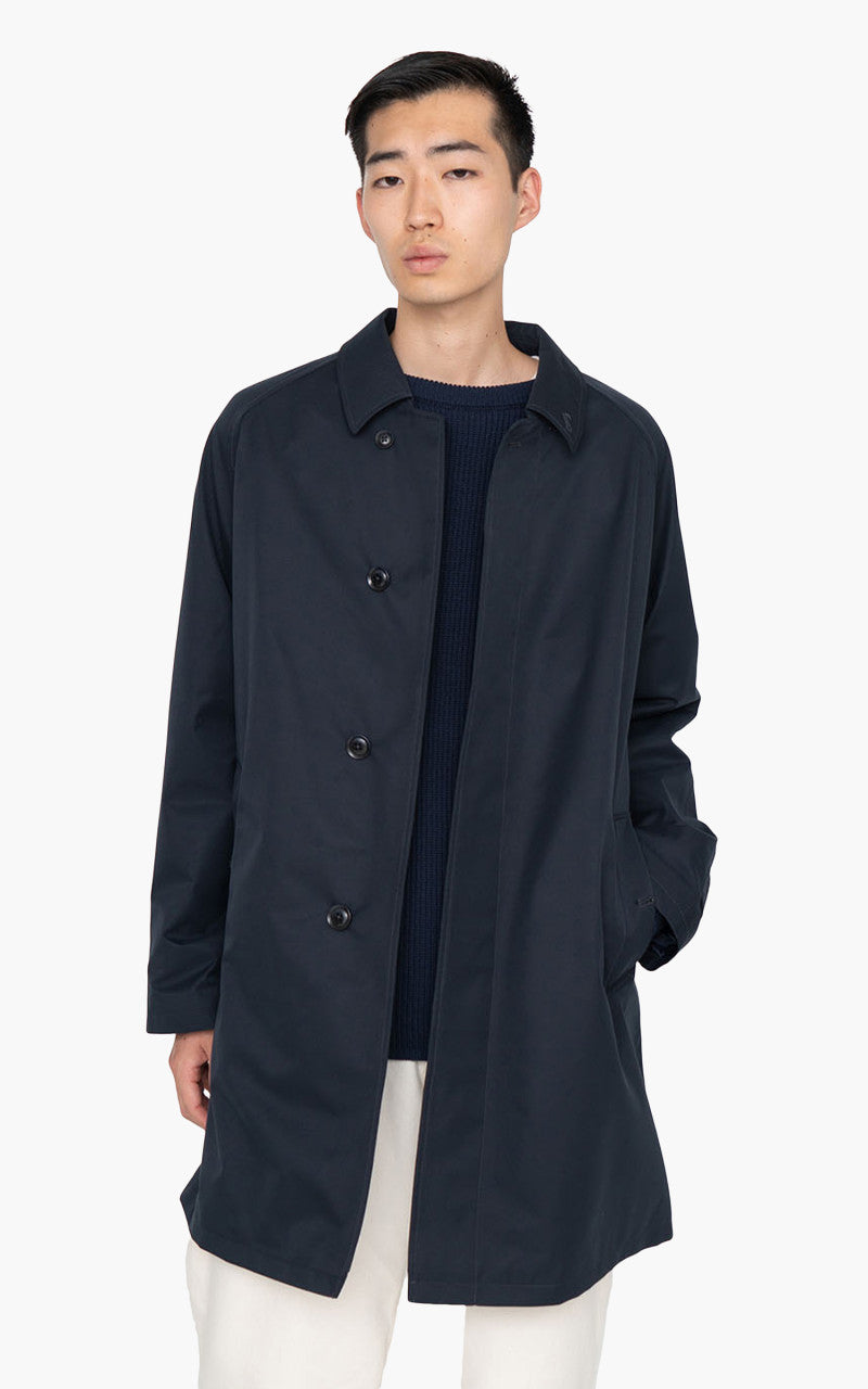 Nanamica 2L GORE-TEX Soutien Collar Coat Navy