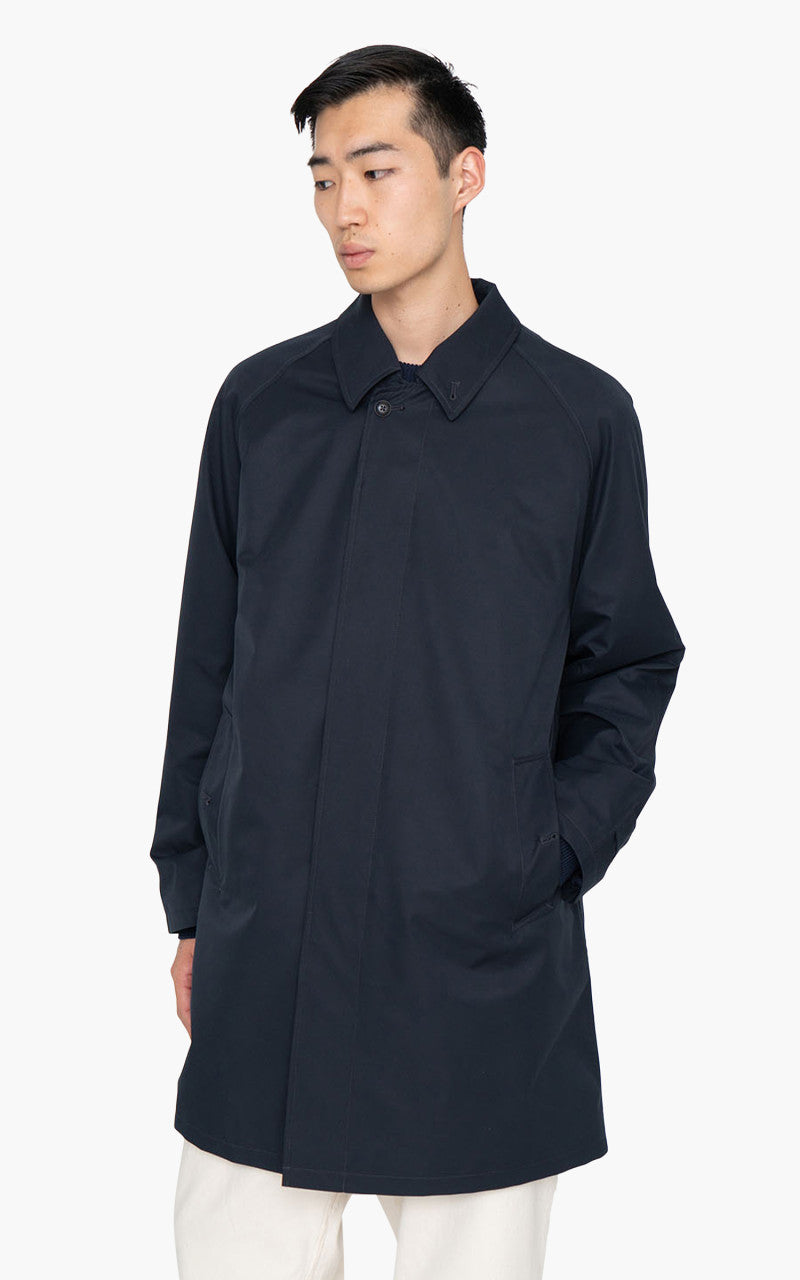 Nanamica 2L GORE-TEX Soutien Collar Coat Navy