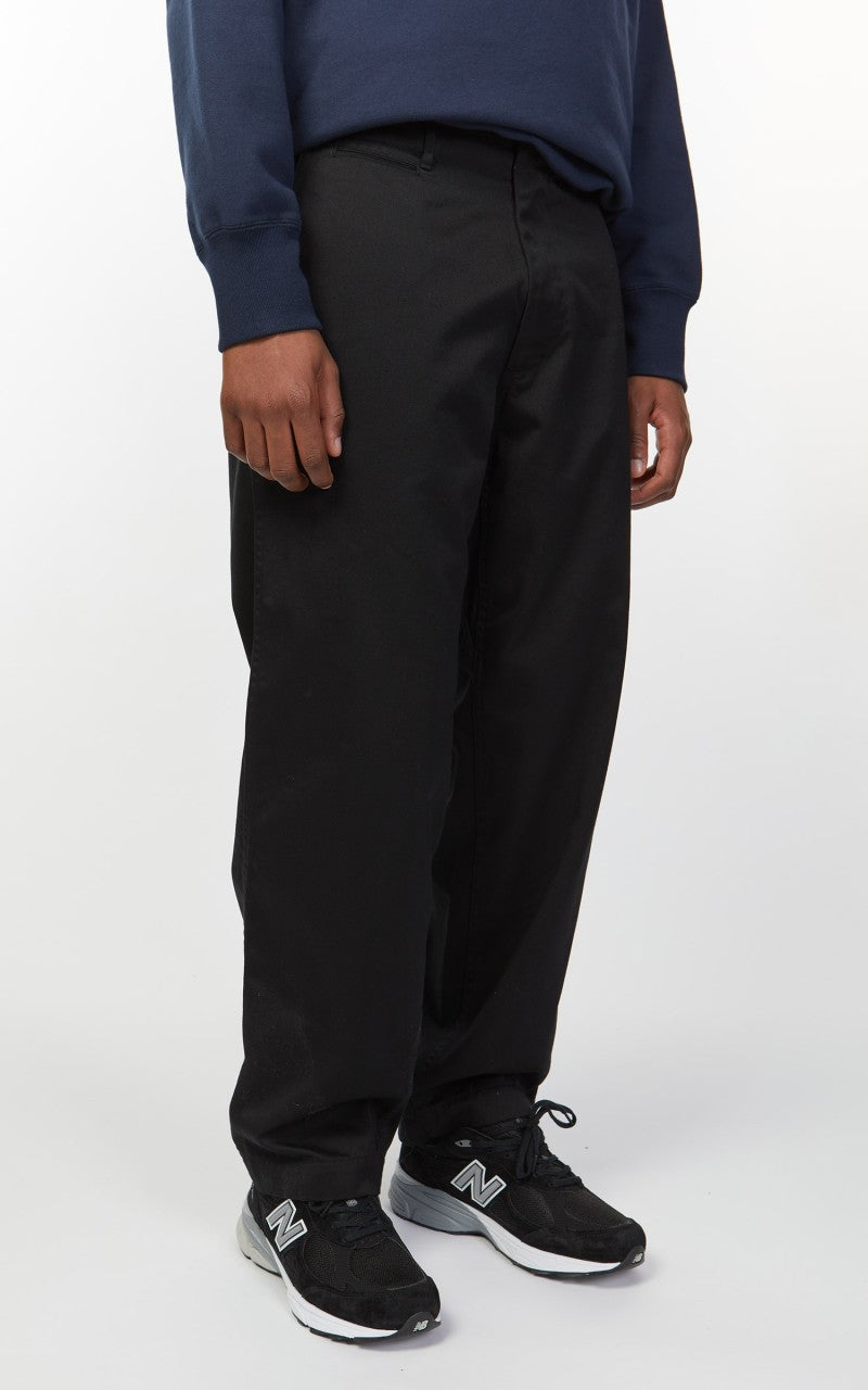 Nanamica Wide Chino Pants Black